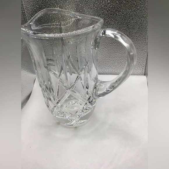 NWT Beautiful Crystal Pitcher - Picture 2 of 3